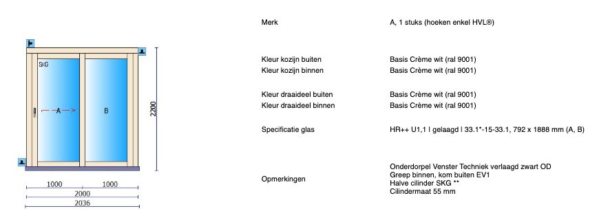 Gealan hefschuifpui S9000